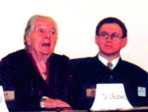 Dr. Budwig and myself